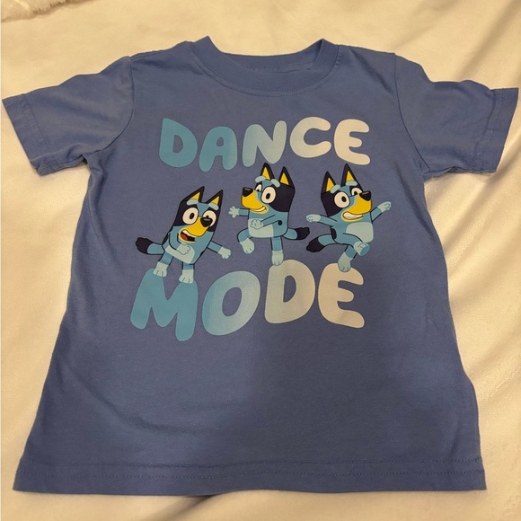 Vibrant Blue and Orange Short Sleeve Tees with Sporty Graphics - Picture 2 of 5